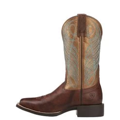 Ariat Round Up Wide Square Toe Western Boot -Equi Gear Shop 10016317 side 00197 74673.1663186562