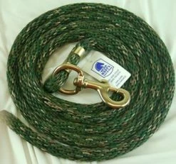Nylon Lead Rope - Multi-Color -Equi Gear Shop 114408 006 nylon lead rope woodland camo 07970 88277.1527294821