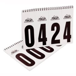 Toklat Competition Pad Number Packet