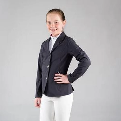 Horze Adele Junior Show Coat 1 Horze Adele Junior Show Coat
