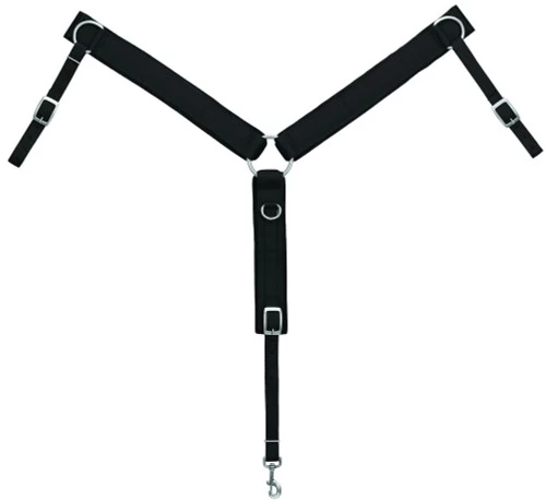 Weaver Leather Weaver Felt Lined Nylon Breast Collar 1 Weaver Leather Weaver Felt Lined Nylon Breast Collar