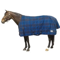 Pessoa Alpine Plaid Turnout Blanket -Equi Gear Shop 464231 Navy Black Pessoa Alpine 96734.1664588512