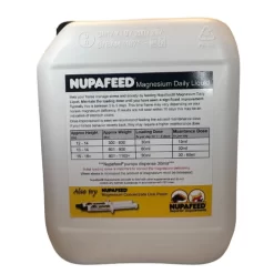 Nupafeed Magnesium Daily Liquid -Equi Gear Shop Nupafeed Liquid 5LITER back 141191 003 89127.1689878709