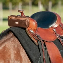 Classic Equine Small Pommel Bag -Equi Gear Shop Small Pommel Bag Brown saddle SBPB BR classic equine 94407.1613251323