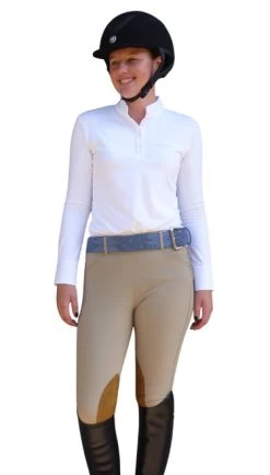 Tailored Sportsman Trophy Hunter SZ MR Breeches -Equi Gear Shop TS BreechSideZip tan tailored 48287.1609978155