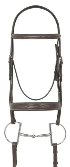 Ovation Fancy Stitch Wide Padded Bridle