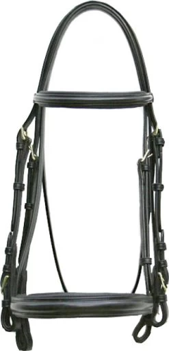 Bobby's English Tack Padded Weymouth Bridle