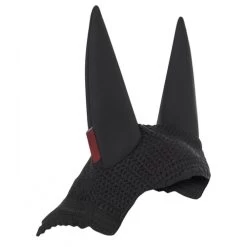 LeMieux Acoustic Pro Fly Hood -Equi Gear Shop acoustic pro fly bonnet black back 5362 lemieux 61134.1670556902