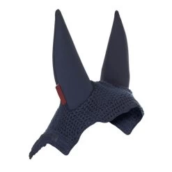 LeMieux Acoustic Pro Fly Hood -Equi Gear Shop acoustic pro fly bonnet navy back 5363 lemieux 32512.1670556928