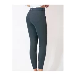 For Horses Adelia Pull On Knee Grip Breeches -Equi Gear Shop adelia breech navy back for horses 77845.1568068034