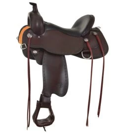 Circle Y Alpine Flex2 Trail Saddle 2377 -Equi Gear Shop alpine flex2 walnut black grainout seat 2377 circle y 46448.1687797854
