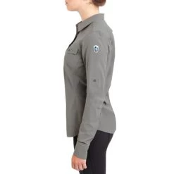 Irideon Aspen Trail Shirt Long Sleeve -Equi Gear Shop aspen trail shirt ls dove grey side 30 7030 DG toklat 81839.1655842066