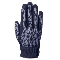 B Vertigo Lace Riding Gloves -Equi Gear Shop b vertigo lace gloves navy back 31739 VDB horze 00789.1652645706