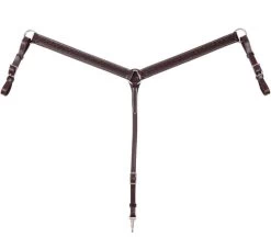Circle Y Bluestem Breast Collar -Equi Gear Shop bluestem breast collar chestnut 1040 10 ST circle y 62160.1691200220