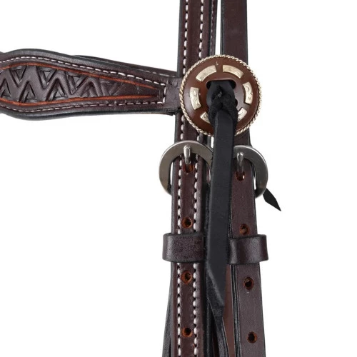 Circle Y Bluestem QC Brow Headstall 2 Circle Y Bluestem QC Brow Headstall - Image 2