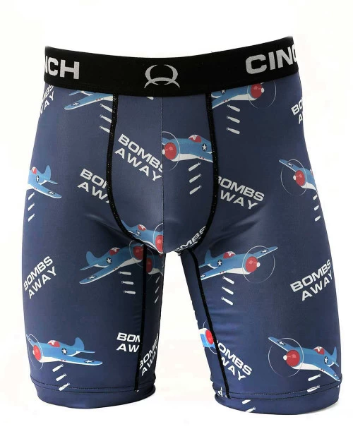 Men's Cinch Bombs Away Boxer Briefs 1 Men's Cinch Bombs Away Boxer Briefs