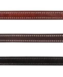 Mary's British Leather Halter With Solid Brass Hardware -Equi Gear Shop british halter leather colors swatch walsh 89387.1685668560