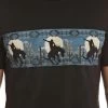 R&R Denim Bronc Border Tee