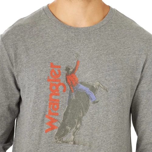 Wrangler Men's Bull Rider Tee 3 Wrangler Men's Bull Rider Tee - Image 3