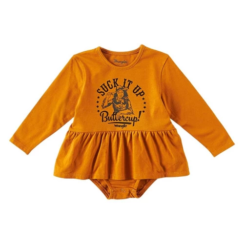 Baby Wrangler Buttercup Onesie 2 Baby Wrangler Buttercup Onesie - Image 2