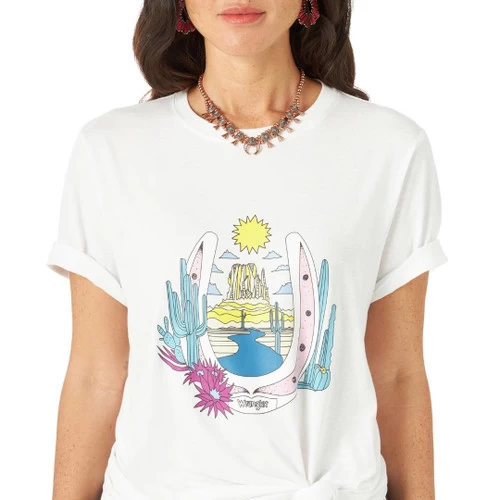 Wrangler Horseshoe Desert Tee 1 Wrangler Horseshoe Desert Tee