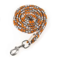 Schockemohle Catch Braided Nylon Lead Rope -Equi Gear Shop catch lead rope multi orange 1320 00007 schockemoehle 61991.1646870270