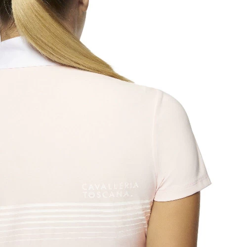 Cavalleria Toscana Girls Racing Stripe Competition Polo 3 Cavalleria Toscana Girls Racing Stripe Competition Polo - Image 3