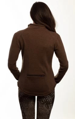 Goode Rider Chill Out Fleece Top -Equi Gear Shop chill out fleece top chocolate back 18160 4072 goode rider 97016.1666130146