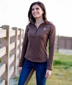 Goode Rider Chill Out Fleece Top -Equi Gear Shop chill out fleece top chocolate lifestyle 18160 4072 goode rider 05557.1666131400