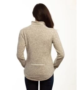 Goode Rider Chill Out Fleece Top -Equi Gear Shop chill out fleece top heather oatmeal back 18160 4072 goode rider 55712.1666131405