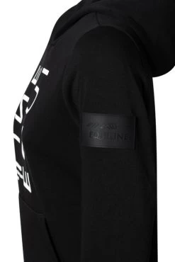 Equiline ClemaC Pullover Hoodie -Equi Gear Shop clemac pullover hoodie black side R09780 006 equiline 25870.1667871407