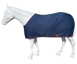 Big D Cotton Canvas Day Sheet Closed Front -Equi Gear Shop closed front cotton canvas sheet navy maroon side 1big d 39674.1673121562