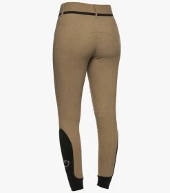 Cavalleria Toscana Contrast Trim Breeches Knee Grip