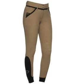 Cavalleria Toscana Contrast Trim Breeches Full Grip -Equi Gear Shop contrast trim breech beigefan side PAD145 JE161 F103 CT 15059.1670626166