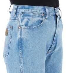 Wrangler Women's Cowboy Cut Jeans -Equi Gear Shop core jeans antique wash side detail 1014MWZAT wrangler 47302.1665524265