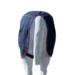 Big D Cotton Canvas Day Sheet -Equi Gear Shop cotton canvas sheet navy maroon back big d 99864.1673043094