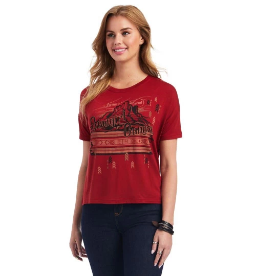 Ariat Cowgirl Canyon Tee 1 Ariat Cowgirl Canyon Tee
