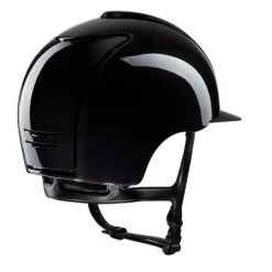 KEP Cromo 2.0 Shine Helmet -Equi Gear Shop cromo 2.0 shine helmet black back CRS2.BLK .M.BLK kep helmets 40937.1688077231