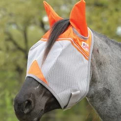 Cashel Crusader Fly Masks -Equi Gear Shop crusader fly mask ears orange cashel 05177.1658964589