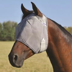 Cashel Crusader Fly Masks -Equi Gear Shop crusader fly mask grey cashel 40917.1658967697