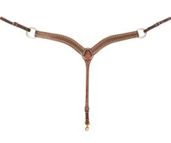 Martin Saddlery Dark Frame Diamond Breast Collar