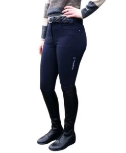 EQODE Davina Q Breeches Full Grip -Equi Gear Shop davina breech grip seat navy sideW eqode 92454.1668706019