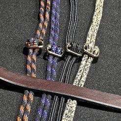 In Horse We Trust Draw Reins 18 In Horse We Trust Draw Reins -Equi Gear Shop draw reins havanna leather with colors in horse we trust 30435.1649435492