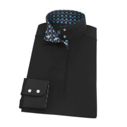 Essex Classics Black Dusk Performance Shirt -Equi Gear Shop dusk black LS plumbago EJL1BK essex 90332.1653504355