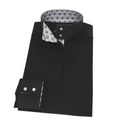 Essex Classics Black Dusk Performance Shirt -Equi Gear Shop dusk black LS queen bee EJL2BK essex 79251.1653504624
