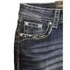 Grace In LA Easy Fit Horseshoe Pocket Jeans