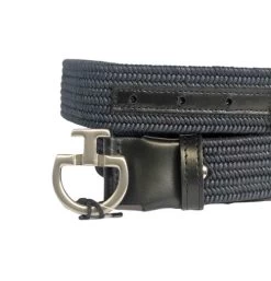 Cavalleria Toscana Elastic CT Clasp Belt Leather Trim 5 Cavalleria Toscana Elastic CT Clasp Belt Leather Trim -Equi Gear Shop elastic belt CT clasp navy black CIN077 CO058 cavalleria 69689.1597872730