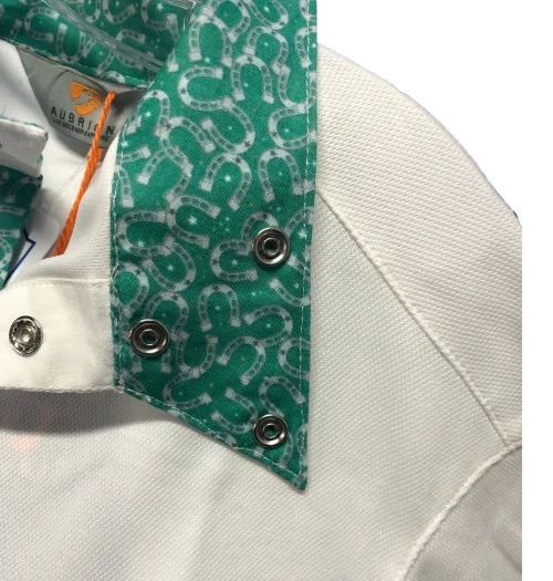 Kids Aubrion Equestrian Show Shirt Long Sleeve 1 Kids Aubrion Equestrian Show Shirt Long Sleeve