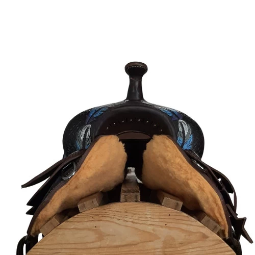 Alamo Saddlery Feather Barrel Saddle 1 Alamo Saddlery Feather Barrel Saddle