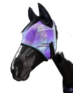 Kensington Fly Mask With Ears Web Trim -Equi Gear Shop fly mask web ears 2017 KFM521 M 2017 kensington 81960.1652654296
